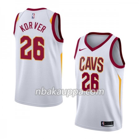 Cleveland Cavaliers Kyle Korver 26 Nike 2017-18 Valkoinen Pelipaidat Swingman - Miesten